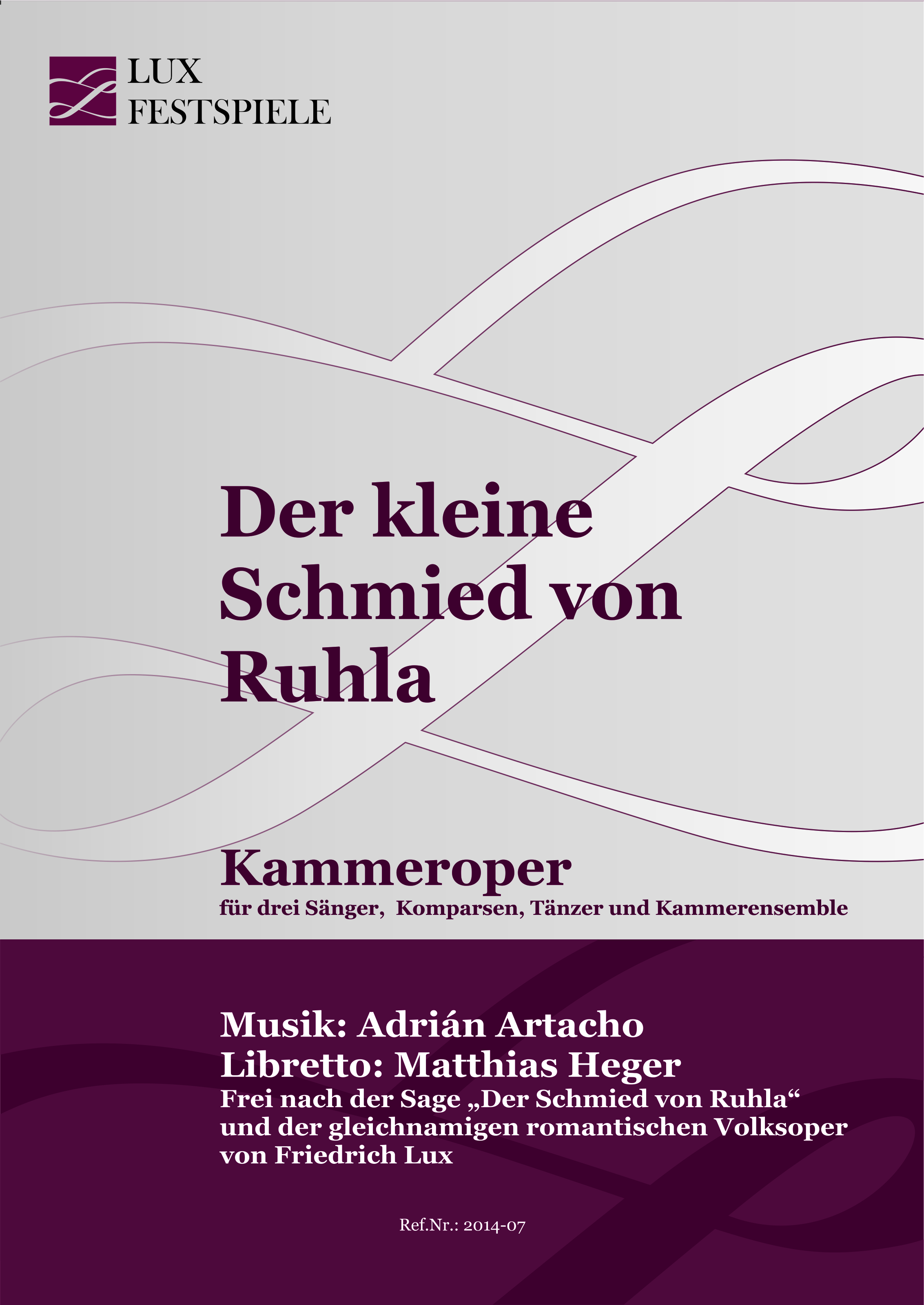 Adrian Artacho, Matthias Heger Friedrich Lux Der kleine Schmied von Ruhla